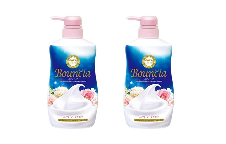 COW SOAP Гель для душа с ароматом розы, увлажняющий, против зуда, 500 мл*2/750 мл, 480ml*2 — фото 2