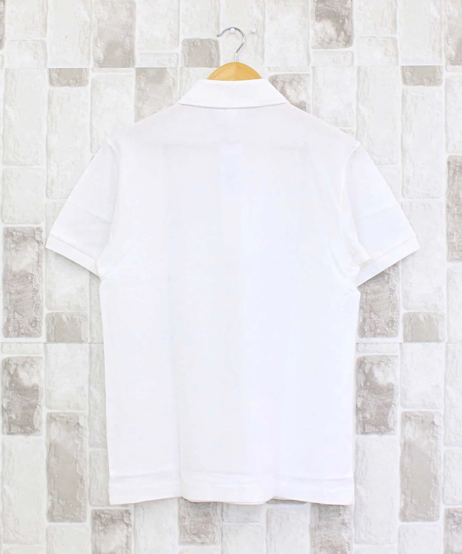 Рубашка-поло LACOSTE L.12.12, однотонная, короткие рукава, синий — фото 3