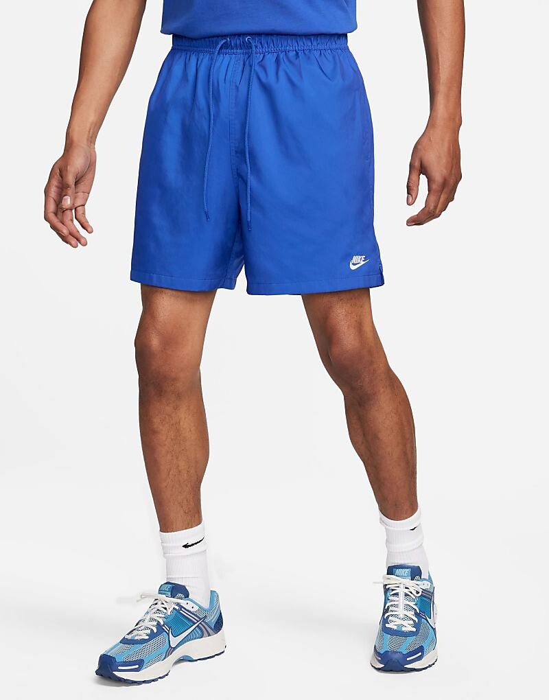 

Nike – Club – Синие тканевые шорты