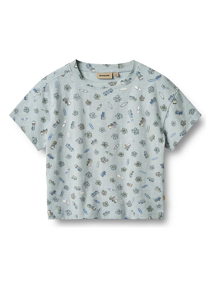 

Wheat Футболка "Томми" светло-голубого цвета