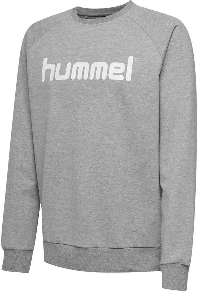 Свитшот детский с принтом Hummel, серый