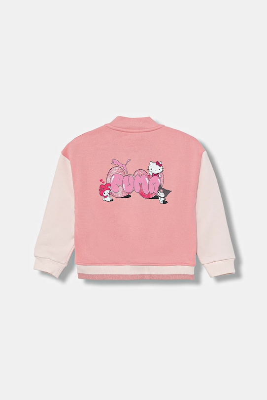 

Детская толстовка HELLO KITTY & FRIENDS Bomber Jacket FL Puma, розовый