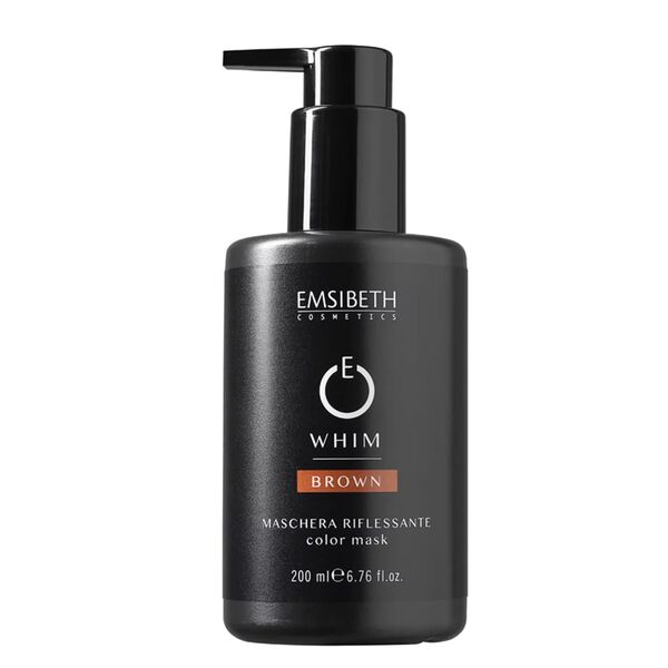 

Коричневая красящая маска whim brown, 200 мл Emsibeth Whim, цвет brown