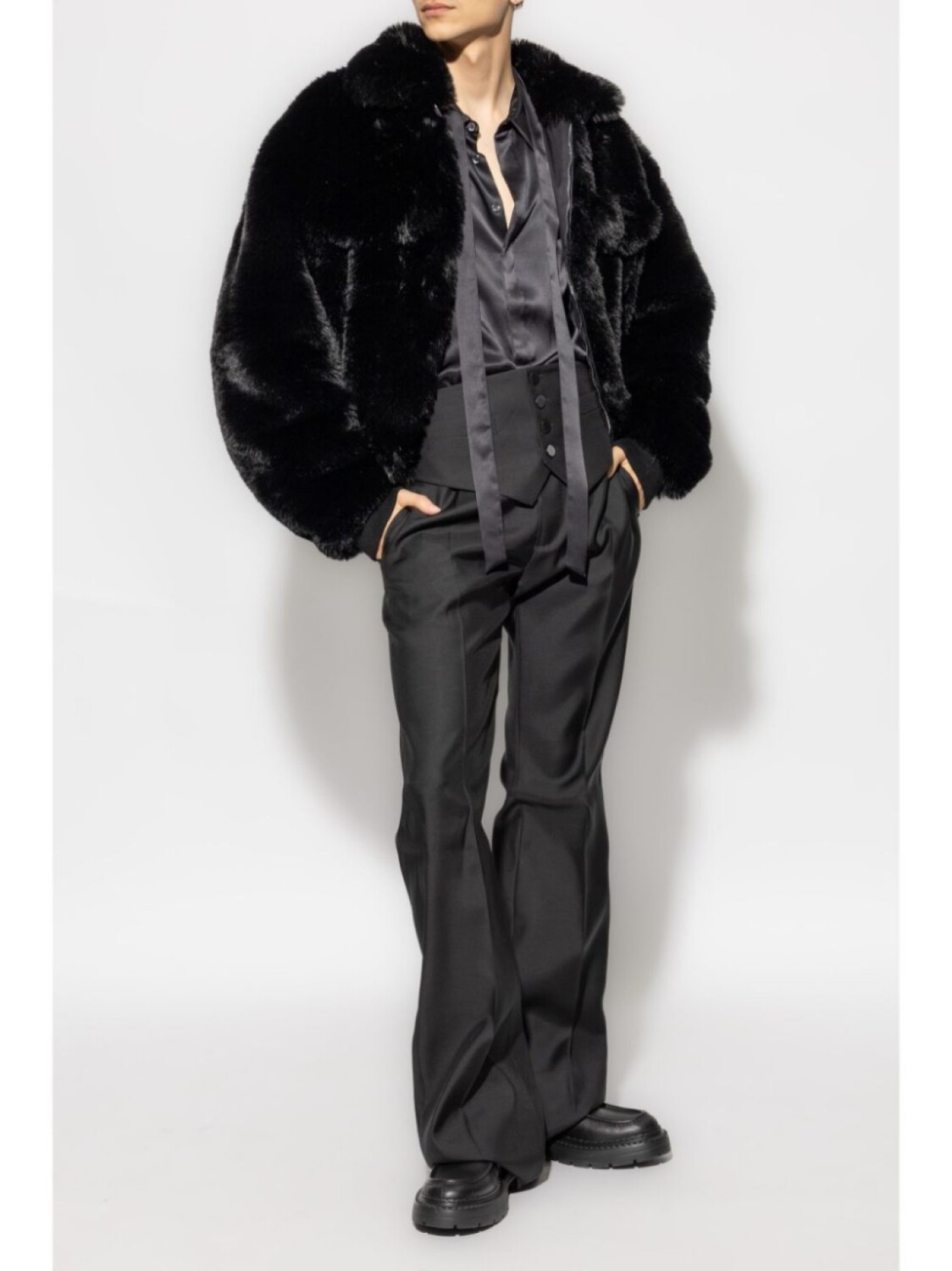

Dsquared2 расклешенные брюки с логотипом DSQUARED2, черный