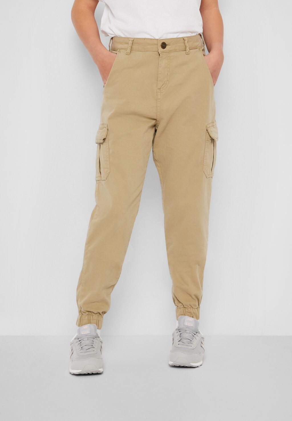 

Брюки-карго HIGH WAIST Urban Classics, цвет unionbeige