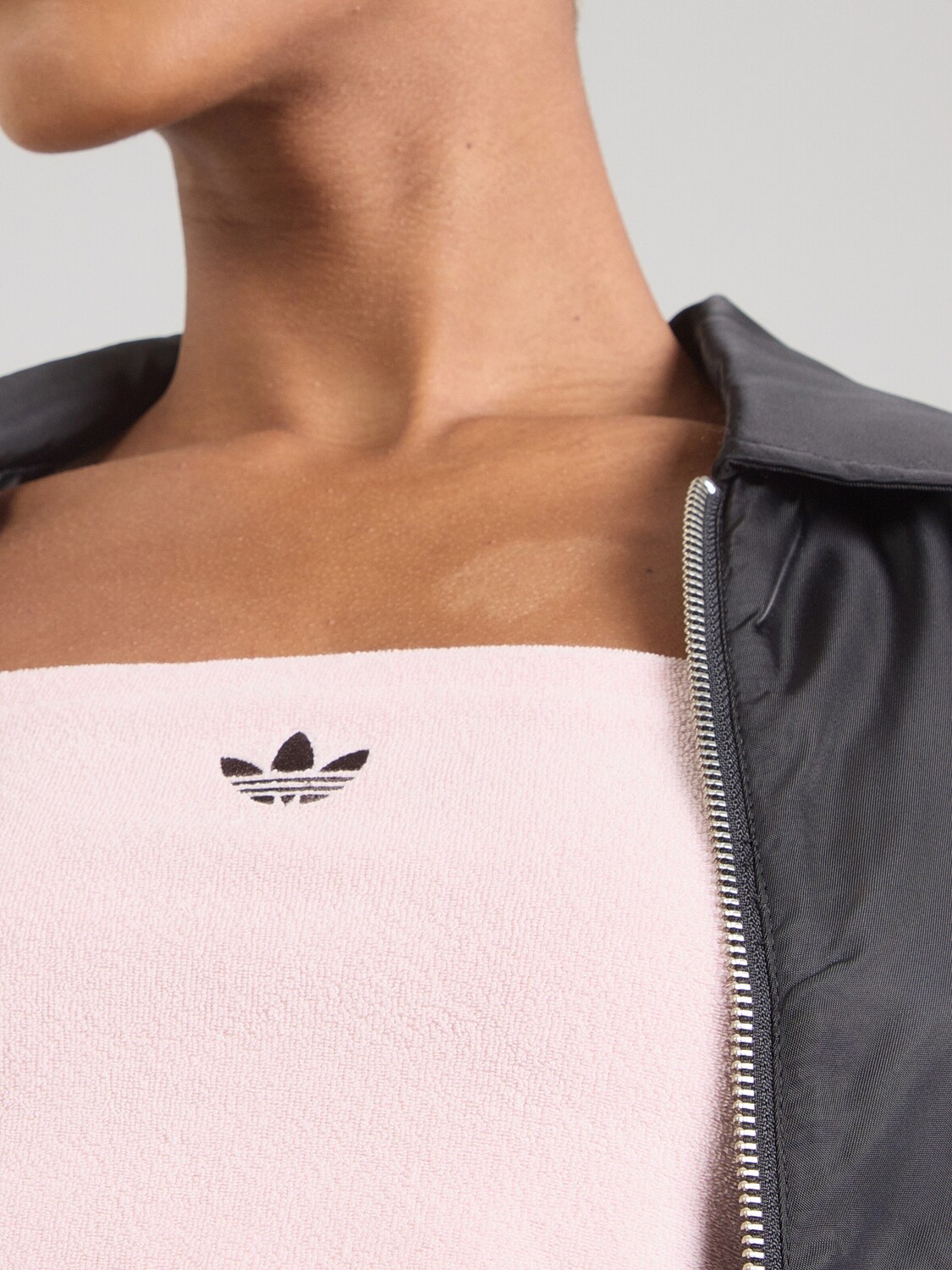 Adidas Originals Топ в цвете Rose — фото 2