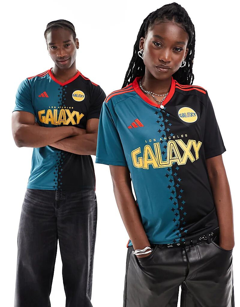 

Третья футболка adidas Football Los Angeles Galaxy 24/25 черного цвета adidas performance
