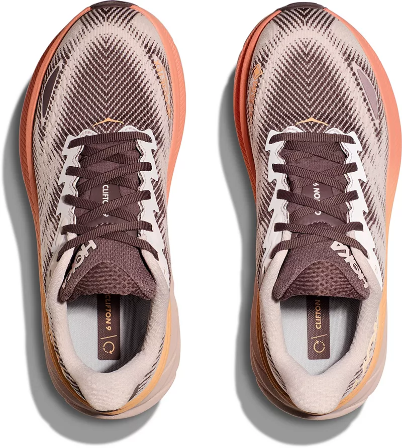 Женские кроссовки HOKA Clifton 9 GTX, цвет Pearl — фото 2