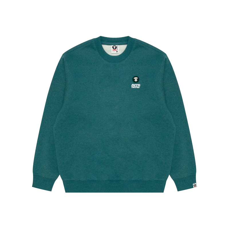 

Толстовка с аппликацией логотипа A Bathing APE Aape, зеленый