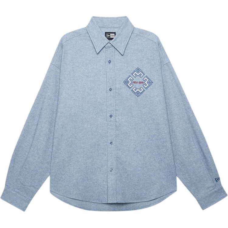 

New Era Рубашка Unisex Denim Blue