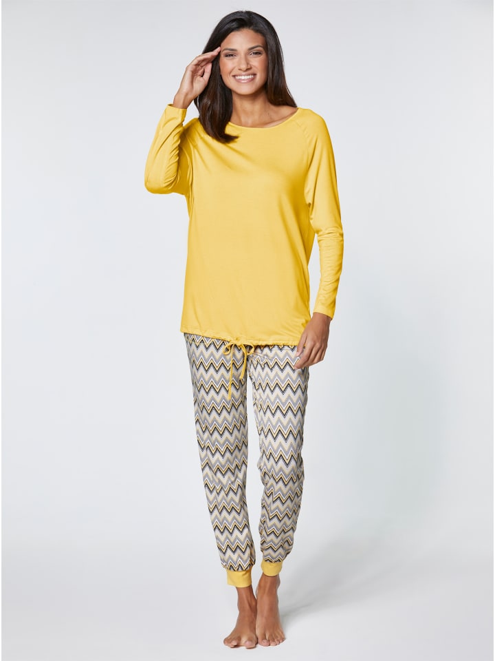 

WITT WEIDEN Желтая пижама с узором