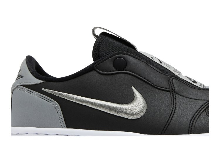 Кроссовки Air Jordan Wmns Air Jordan 1 Low Slip, серый — фото 2