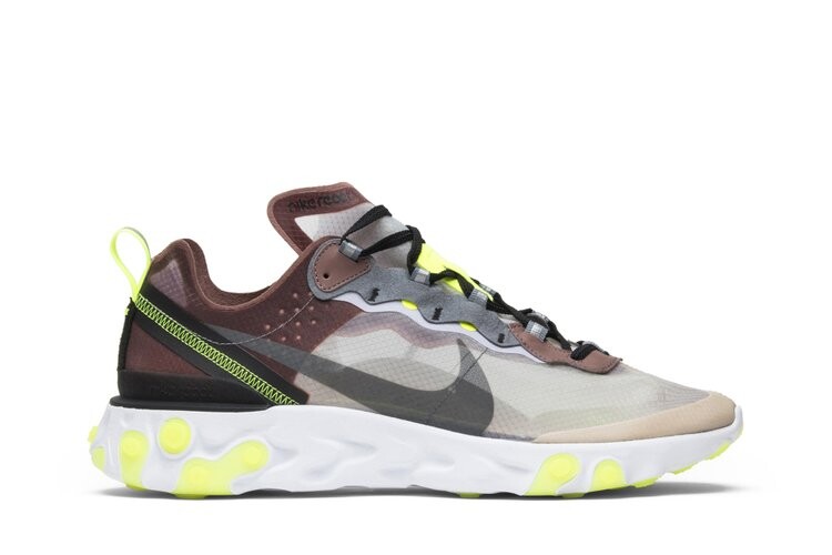 

Кроссовки Nike React Element 87 'Desert Sand', коричневый