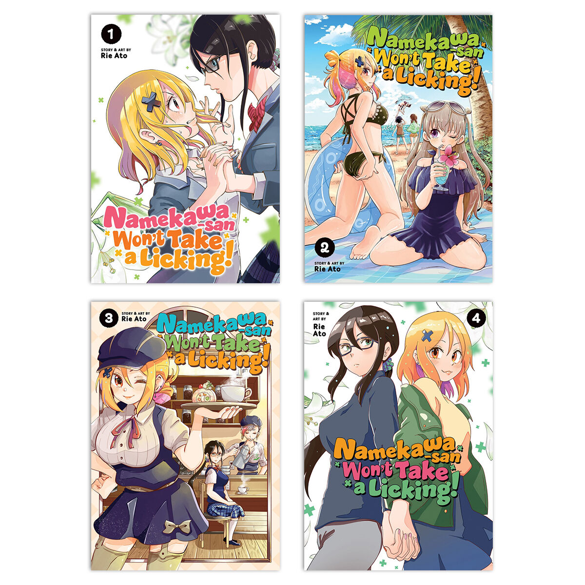 

Манга Namekawa-san Wont Take a Licking! Manga (1-4) Bundle