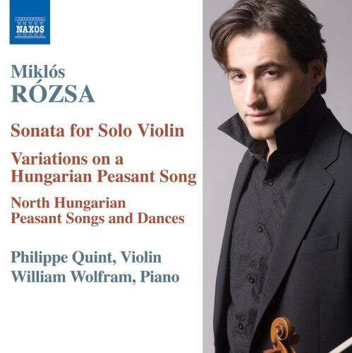 

CD диск Rozsa / Quint / Wolfram: Music for Violin & Piano Sonata Op 40