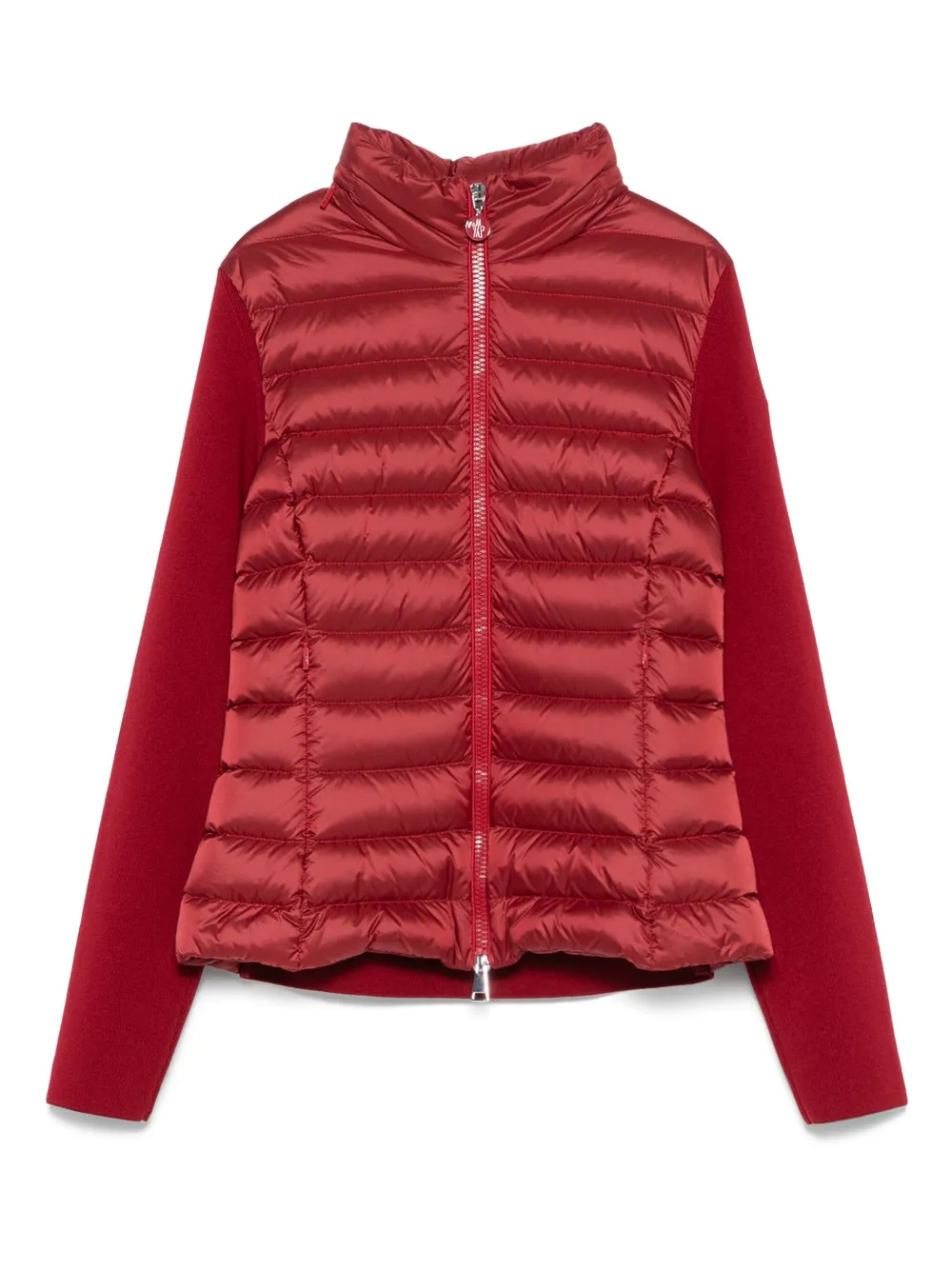 

Куртка с дутыми вставками MONCLER, красный