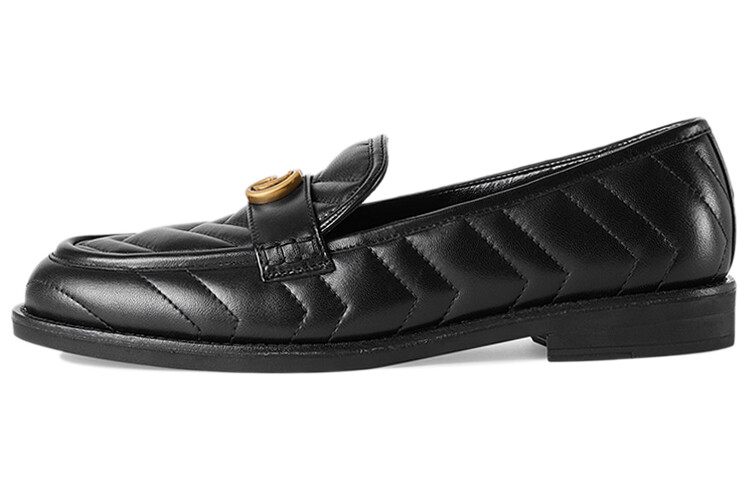 

Туфли GUCCI Double G MatelassГ© Loafers