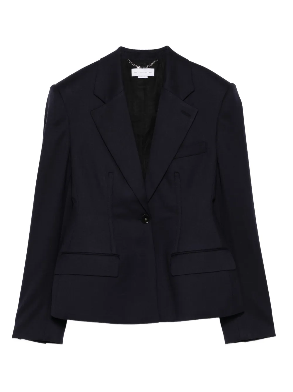 

Блейзер строгого кроя STELLA MCCARTNEY, синий