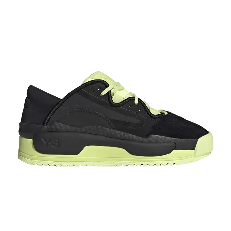 

Кроссовки Y-3 Hokori 2 'Black Semi Frozen Yellow', черный