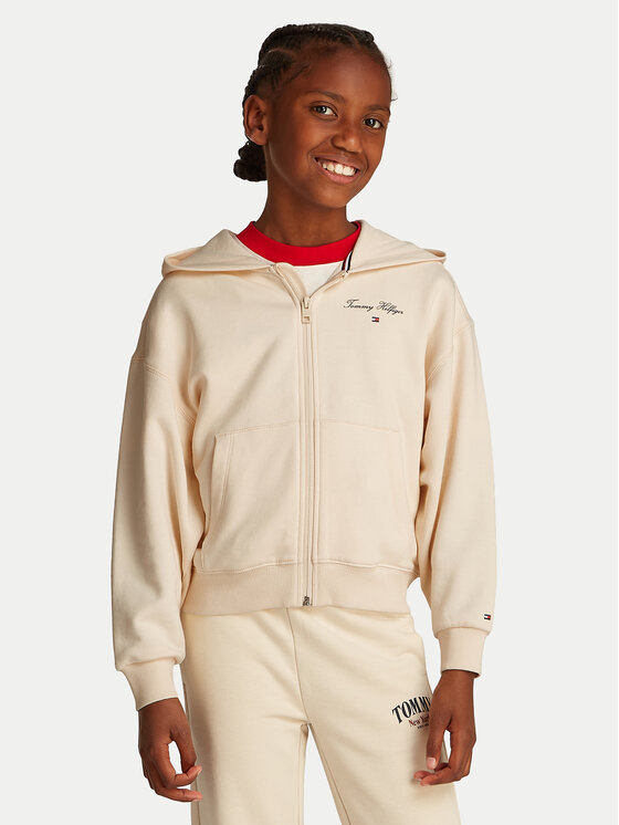 

Толстовка обычного кроя Varsity KG0KG08318 Tommy Hilfiger, бежевый