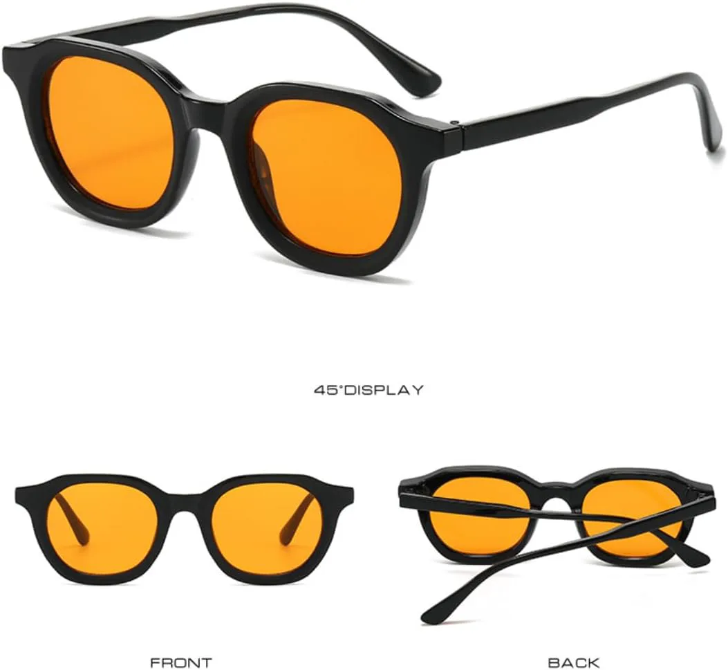 

Солнцезащитные очки с защитой UV400 | Круглые линзы с градиентом | Для женщин и мужчин | Для занятий спортом на открытом воздухе и вождения DSVIGF, Black