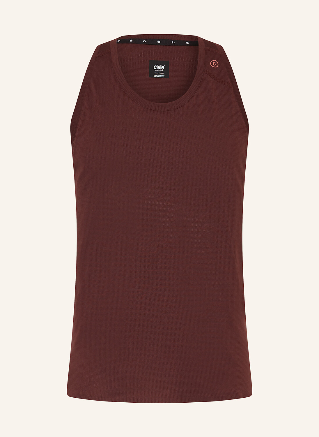 

Майка fst singlet ciele athletics, коричневый