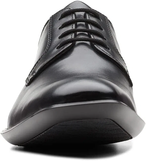 Мужские оксфорды Clarks Bensley Lace, 2-Black — фото 3