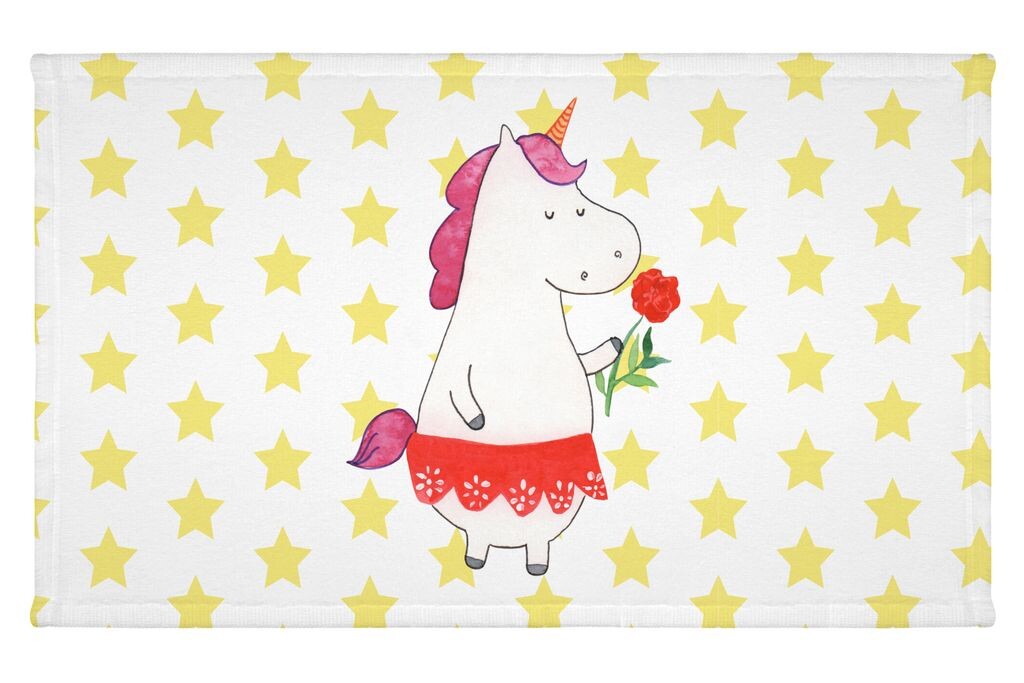 

Гостевое полотенце Mr. & Mrs. Panda Unicorn Lady - белое - подарок, детское полотенце, девичник, единороги, подруга, гостевое полотенце, разлука, пегас, спортивное полотенце, махровая ткань, белый