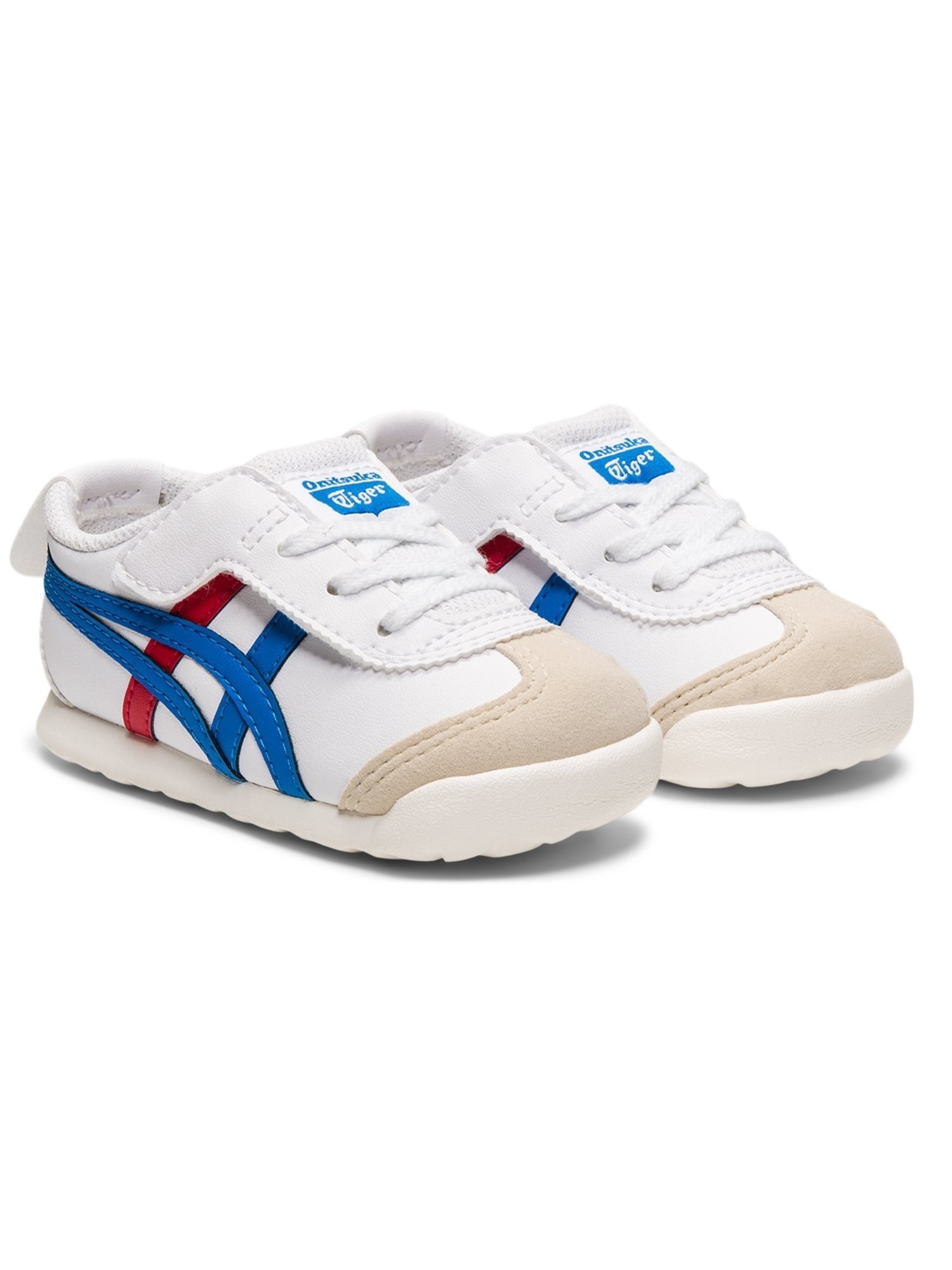 Кроссовки MEXICO 66 KIDS Onitsuka Tiger, WHITE/BLUE — фото 3
