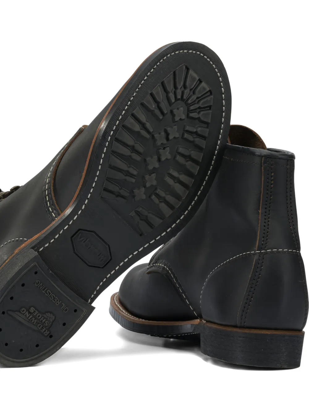 Ботинки Blacksmith на шнуровке с простроченными деталями Red Wing Shoes, черный — фото 3