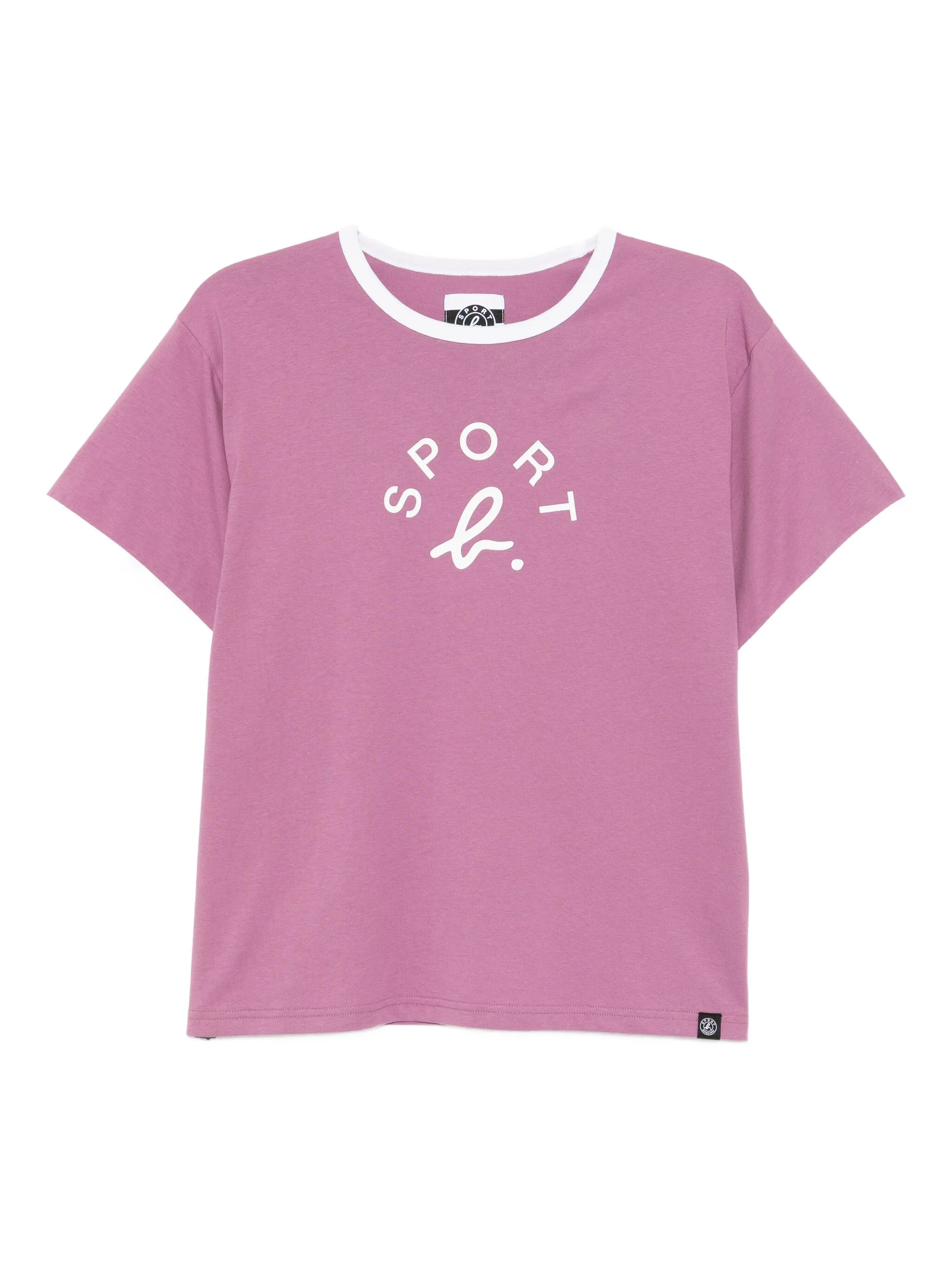 

Футболка с логотипом Sport B. By Agnès B., фиолетовый