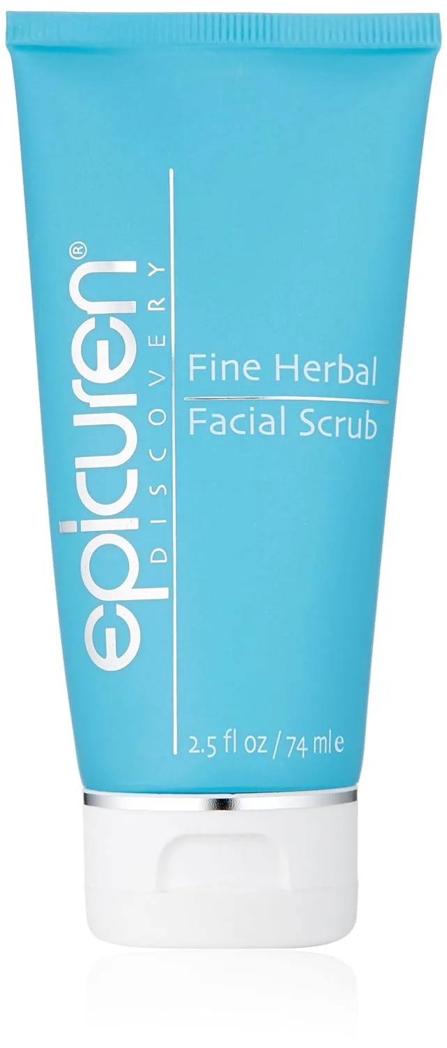 Скраб для лица Epicuren Discovery Fine Herbal с абрикосовым ароматом, 2,5 жидких унции. 70.88 г (1 шт.)