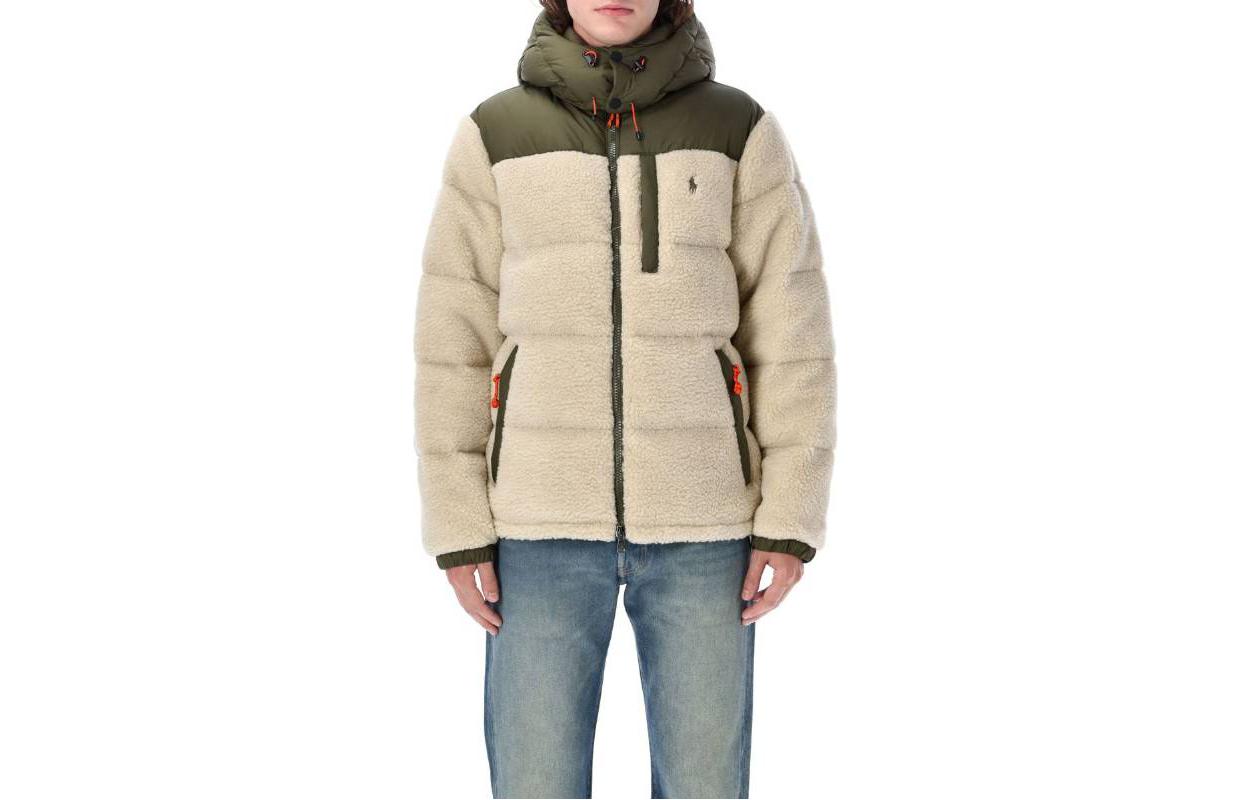 Polo Ralph Lauren Утеплённая флисовая куртка, Green — фото 3