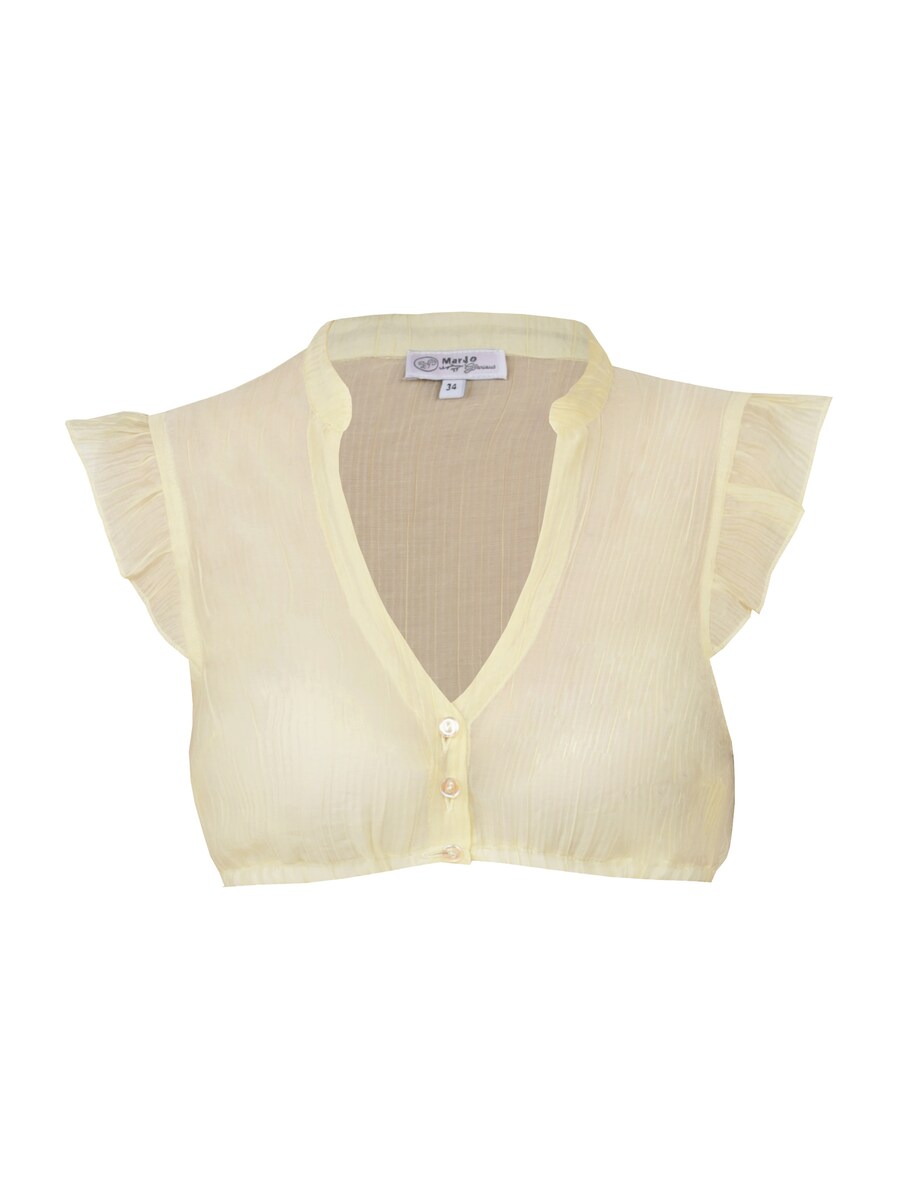 

Традиционная блузка MARJO Waldbrunn, цвет Light yellow