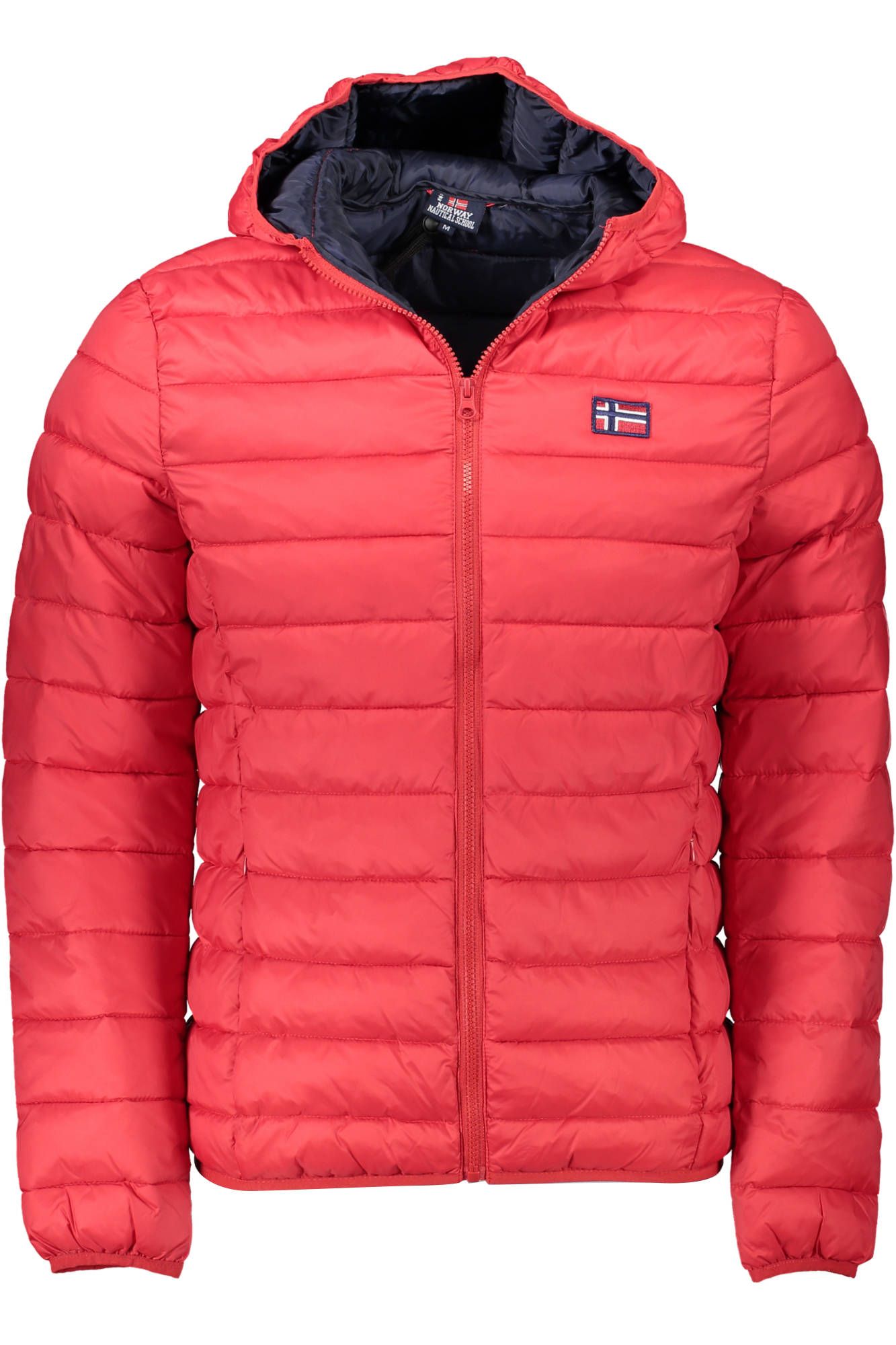 

Красная мужская куртка из полиамида Geographical Norway