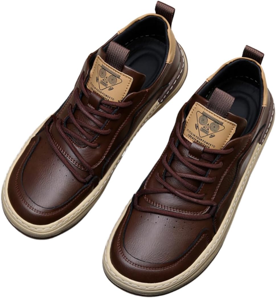 

Кроссовки Soprano Shoes из итальянской натуральной кожи Swzec, коричневый