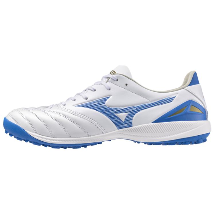 

Mizuno Футбольные бутсы Morelia Neo с противоскользящими износостойкими резинками, мужские, белые, синие