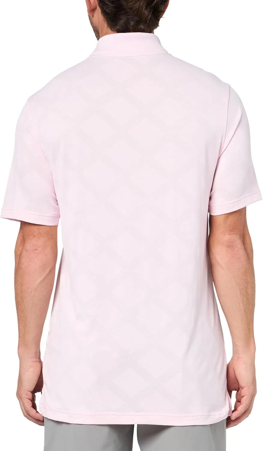 Футболка-поло мужская Adidas Ultimate365 Tour Nylon, розовый — фото 2
