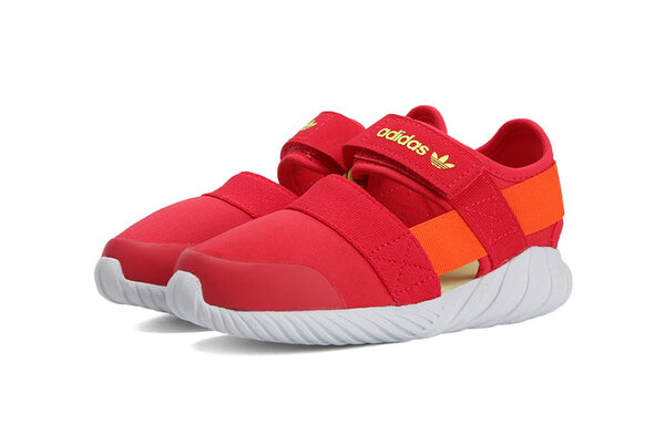 Сандалии детские оригинальные сандалии doom красные Adidas, красный — фото 3