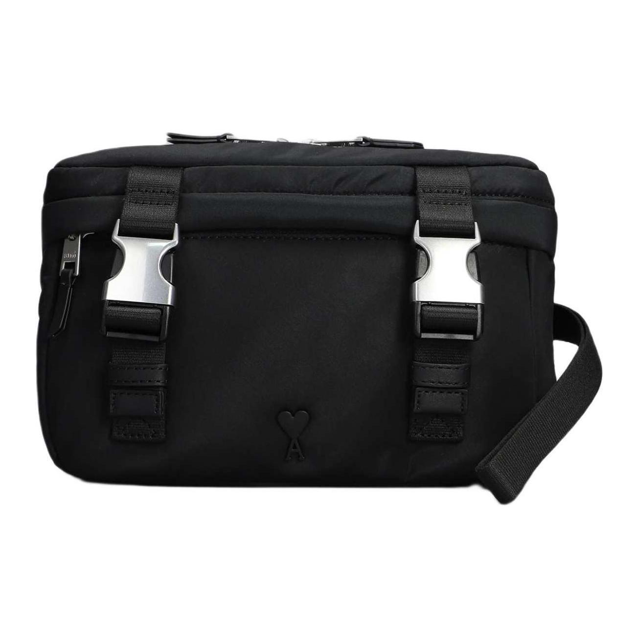 

Нейлоновая клатч женская черная AMIPARIS