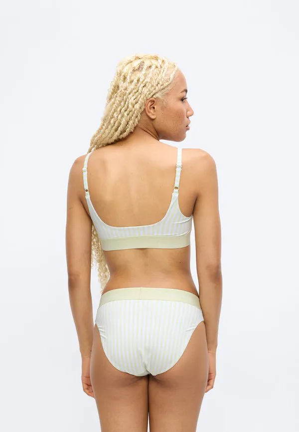 Плавки от бикини icon Calvin Klein Swimwear, White/Jade — фото 4