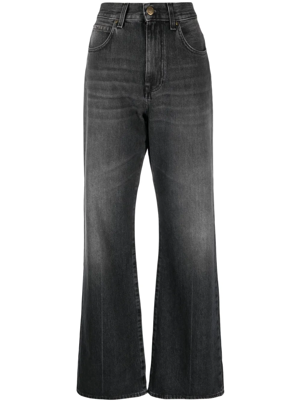 

Джинсы bootcut с нашивкой-логотипом PINKO, черный