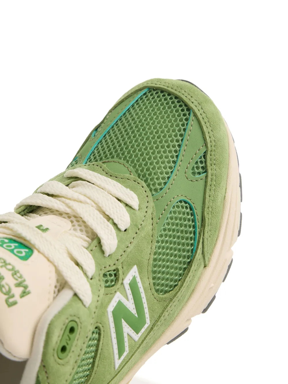 Кроссовки с нашивкой-логотипом NEW BALANCE, зеленый — фото 4