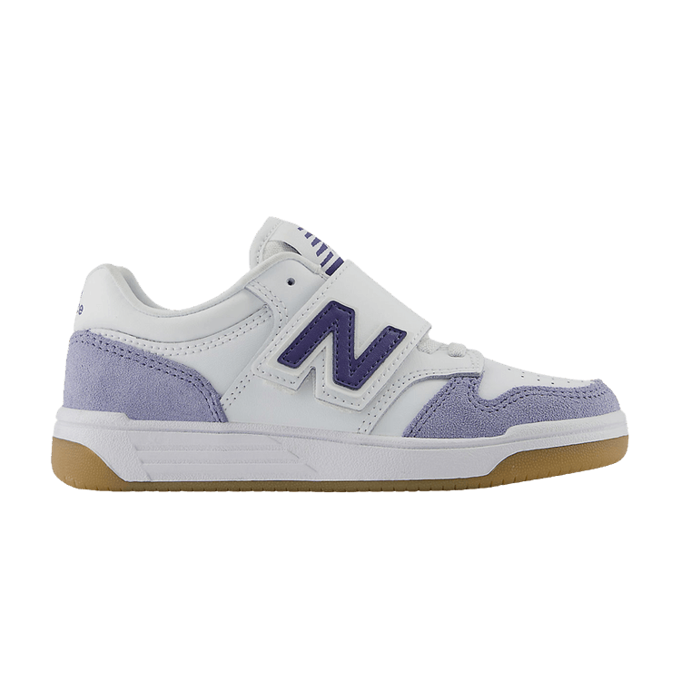

Кроссовки New Balance 480 Hook & Loop Little Kid Wide 'White Dream', белый