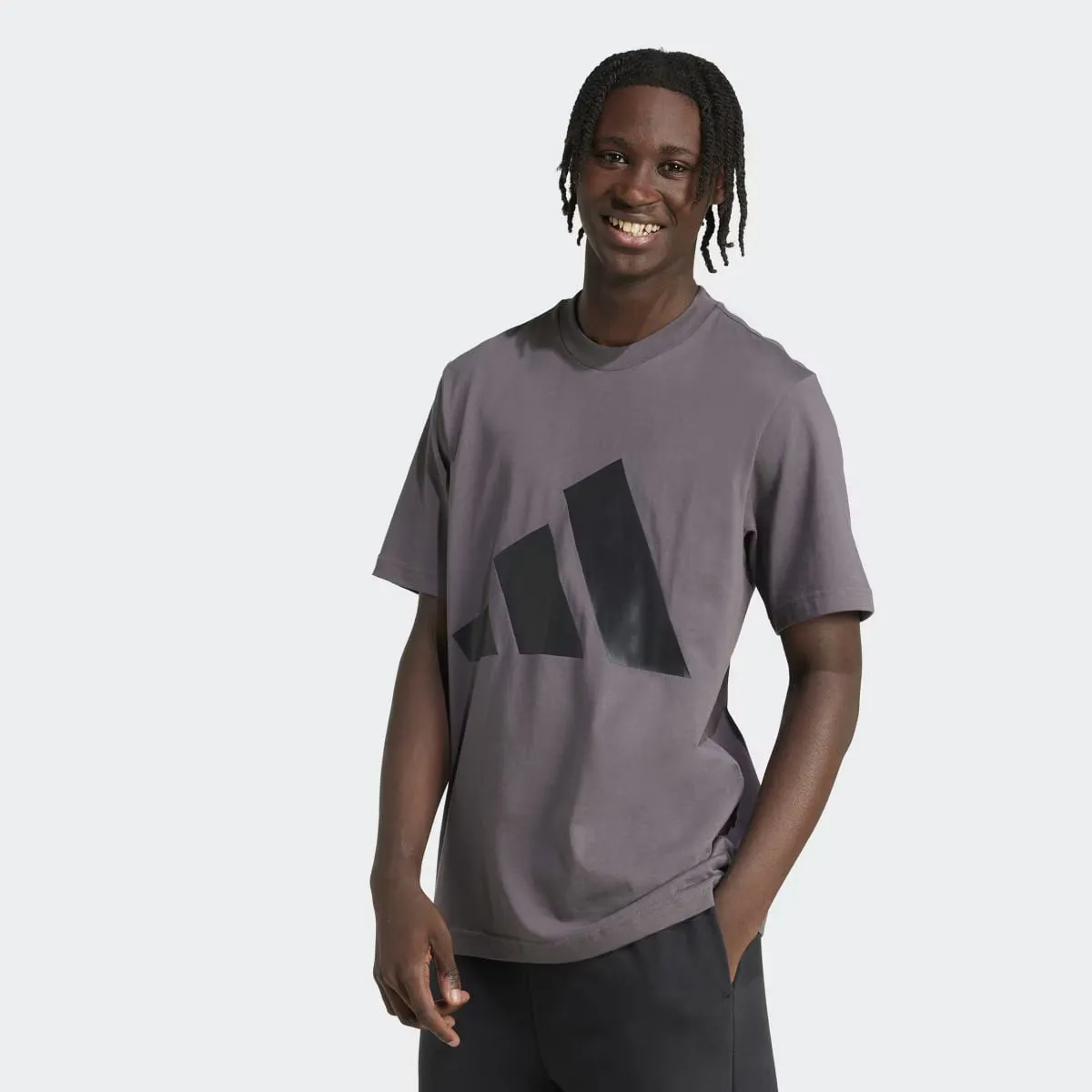 

Футболка мужская Essentials Big Logo Adidas, мультиколор
