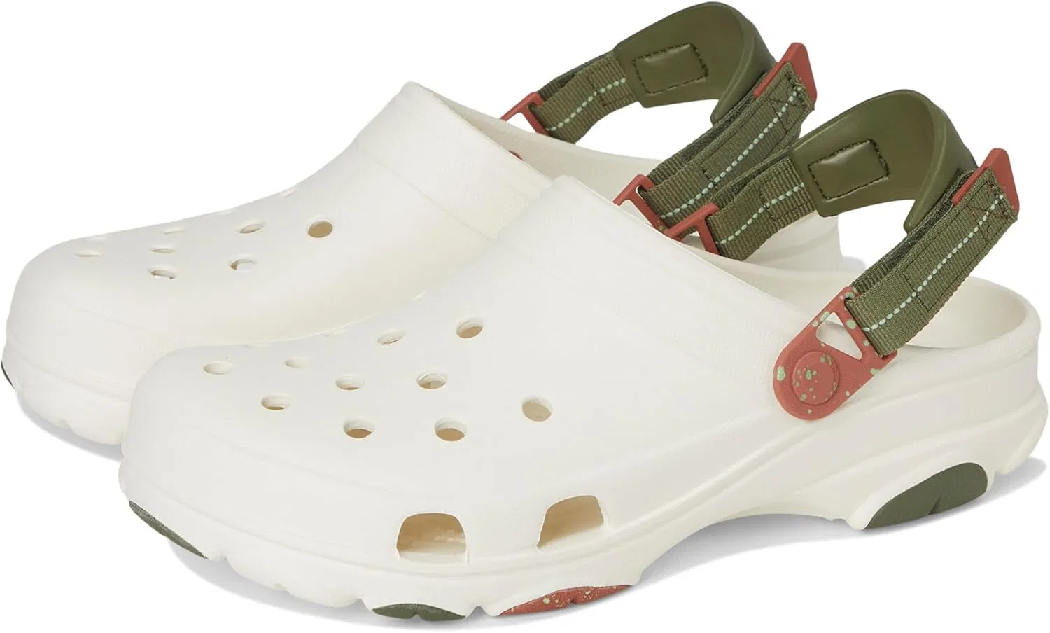Классические универсальные сабо Crocs унисекс, Chalk