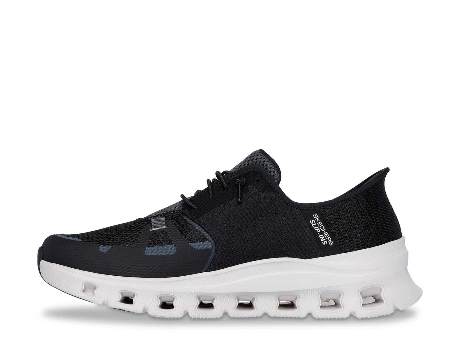 Кроссовки Skechers Slip-Ins Glide Step Pro Sneaker - Men's, черный/белый — фото 2