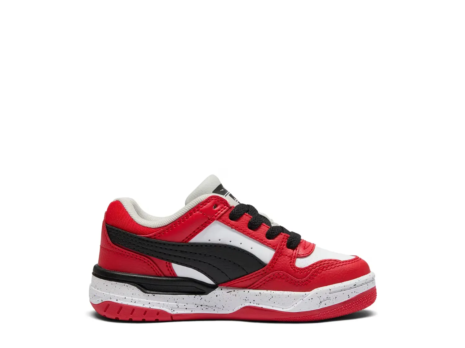 Кроссовки Rebound Retro - детские Puma, Black/Red/White — фото 2