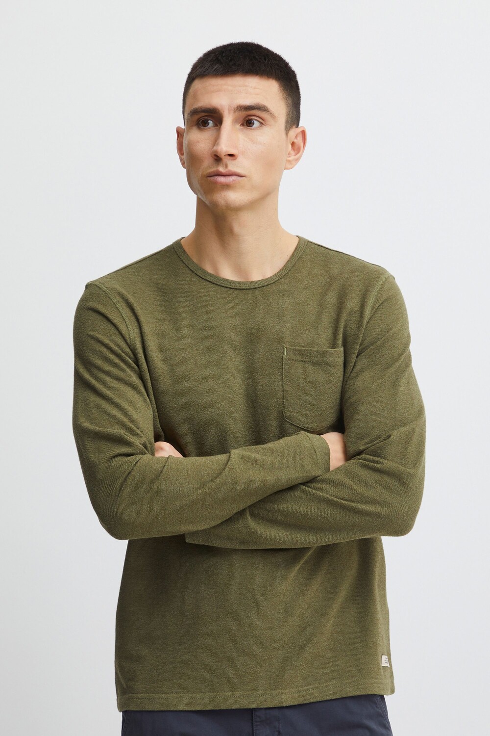 

Толстовка BLEND T Shirt BHTee 20715015, зеленый