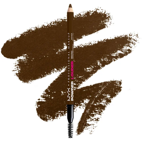 

Карандаш для бровей powder louder с микроволокнами, стойкость 12 часов - эспрессо Nyx Professional Makeup, цвет espresso